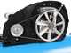 ABAC EXT A29B 90 CT3 - Compresseur d'air &eacute;lectrique triphas&eacute; &agrave; courroie - Moteur 3 CV - 90 L