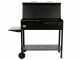 Mille Polifemo Big - Barbecue &agrave; charbon en fer artisanal - 2x 47,5x37 cm