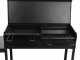 Mille Polifemo Big - Barbecue &agrave; charbon en fer artisanal - 2x 47,5x37 cm