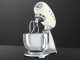 Smeg SMF02CREU Cr&egrave;me - Batteur M&eacute;langeur Plan&eacute;taire - Bol en Inox de 4,8 litres