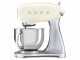 Smeg SMF02CREU Cr&egrave;me - Batteur M&eacute;langeur Plan&eacute;taire - Bol en Inox de 4,8 litres