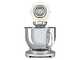 Smeg SMF02CREU Cr&egrave;me - Batteur M&eacute;langeur Plan&eacute;taire - Cuve inox de 4,8 litres