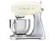 Smeg SMF02CREU Cr&egrave;me - Batteur M&eacute;langeur Plan&eacute;taire - Cuve inox de 4,8 litres