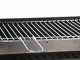 Mille Stella Eco Medium - Barbecue &agrave; charbon en fer artisanal - 57,5x37 cm
