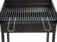 Seven Italy Stella Medium - Barbecue &agrave; charbon en fer artisanal - 57,5x37 cm