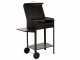 Mille Stella Large - Barbecue &agrave; charbon en fer artisanal - 67,5x37 cm