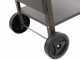 Mille Stella Large - Barbecue &agrave; charbon en fer artisanal - 67,5x37 cm