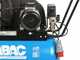 Abac EXP A39B 90 CT3 - Compresseur d'air &eacute;lectrique triphas&eacute; &agrave; courroie - Moteur 3 CV - 90 L