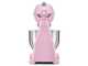 Smeg Full Color Rose - Batteur m&eacute;langeur plan&eacute;taire - Cuve en acier inoxydable de 4,8 litres