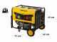 Stanley SG 5600B - G&eacute;n&eacute;rateur de courant &agrave; essence - AVR - 5.5 kW - Continu 5.0 kW Triphas&eacute;