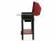 Seven Italy Eliseo Large - Barbecue &agrave; charbon en fer artisanal - 67,5x37&nbsp;cm