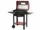 Seven Italy Eliseo Large - Barbecue &agrave; charbon en fer artisanal - 67,5x37&nbsp;cm