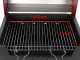 Seven Italy Eliseo Large - Barbecue &agrave; charbon en fer artisanal - 67,5x37&nbsp;cm