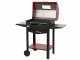 Seven Italy Eliseo Large - Barbecue &agrave; charbon en fer artisanal - 67,5x37&nbsp;cm