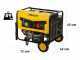Stanley SG 6500B - G&eacute;n&eacute;rateur de courant &agrave; essence - AVR - 6,5 kW - Continu 6 kW Triphas&eacute;