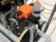 Motopompe de pulv&eacute;risation Comet MP 30 - Loncin G 200 F sur chariot de r&eacute;servoir 80 lt