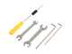 GeoTech Picker 550 TURBO - Peigne vibreur &eacute;lectrique 230/310 cm &agrave; batterie de type automobile avec c&acirc;ble inclus - Perche T&eacute;lescopique en aluminium