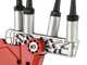 GeoTech Picker 550 TURBO - Peigne vibreur &eacute;lectrique 230/310 cm &agrave; batterie de type automobile avec c&acirc;ble inclus - Perche T&eacute;lescopique
