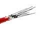 GeoTech Picker 550 TURBO - Peigne vibreur &eacute;lectrique 230/310 cm &agrave; batterie de type automobile avec c&acirc;ble inclus - Perche T&eacute;lescopique