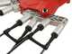 GeoTech Picker 550 TURBO - Peigne vibreur &eacute;lectrique 230/310 cm &agrave; batterie de type automobile avec c&acirc;ble inclus - Perche T&eacute;lescopique