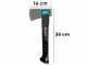 Gardena 900B - Hache de coupe - 34 cm