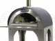 Cibus INOX - Four &agrave; bois pour pizza d'ext&eacute;rieur - Capacit&eacute; de cuisson : 4 pizzas
