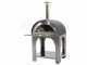 Cibus INOX - Four &agrave; bois pour pizza d'ext&eacute;rieur - Capacit&eacute; de cuisson : 4 pizzas