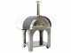 Cibus INOX - Four &agrave; bois pour pizza d'ext&eacute;rieur - Capacit&eacute; de cuisson : 4 pizzas