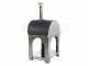 Cibus INOX - Four &agrave; bois pour pizza d'ext&eacute;rieur - Capacit&eacute; de cuisson : 4 pizzas