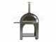 Cibus INOX - Four &agrave; bois pour pizza d'ext&eacute;rieur - Capacit&eacute; de cuisson : 4 pizzas