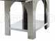 Cibus INOX - Four &agrave; bois pour pizza d'ext&eacute;rieur - Capacit&eacute; de cuisson : 4 pizzas