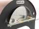 AgriEuro Cibus Red - Four &agrave; bois pour pizza d'ext&eacute;rieur 100x80 Cibus Red - 5 pizzas