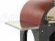 AgriEuro Cibus Red - Four &agrave; bois pour pizza d'ext&eacute;rieur 100x80 Cibus Red - 5 pizzas