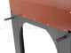 AgriEuro Cibus Red - Four &agrave; bois pour pizza d'ext&eacute;rieur 100x80 Cibus Red - 5 pizzas