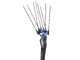 Campagnola MASTER PLUG-IN -  Peigne vibreur &eacute;lectrique 200/250 cm &agrave; batterie au lithium 21.6V 5 Ah - Perche telescopic en carbone et aluminium