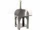 Cibus INOX - Four &agrave; bois d'ext&eacute;rieur pour pizza - Capacit&eacute; de cuisson : 2 pizzas
