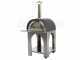 Cibus INOX - Four &agrave; bois d'ext&eacute;rieur pour pizza - Capacit&eacute; de cuisson : 2 pizzas