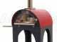 Cibus Red four &agrave; bois d'ext&eacute;rieur pour pizza - 2 pizzas