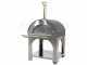 Cibus Inox - Four &agrave; bois &agrave; pizza d'ext&eacute;rieur - 5 pizzas