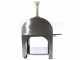 Cibus Inox - Four &agrave; bois &agrave; pizza d'ext&eacute;rieur - 5 pizzas