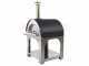 Cibus Inox - Four &agrave; bois &agrave; pizza d'ext&eacute;rieur - 5 pizzas