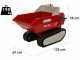 GeoTech-Pro TMD 400 - Brouette &agrave; batterie 48V 15Ah avec caisson dumper