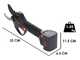 Bahco BCL240 - S&eacute;cateur &eacute;lectrique de taille - 3 Batteries de 21.6V 2.5Ah - Diam&egrave;tre de coupe 40 mm