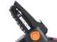 Worx Nitro WG325E - &Eacute;lagueuse sur batterie + perche de rallonge - 20V/2Ah