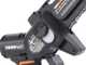 Worx Nitro WG325E - &Eacute;lagueuse sur batterie + perche de rallonge - 20V/2Ah