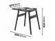 Table lat&eacute;rale et support r&eacute;glable Woodfire - Ninja