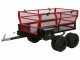 GeoTech-Pro E-Truck 600 - Chariot-remorque &eacute;lectrique &agrave; batterie 48V 15Ah
