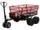 GeoTech-Pro E-Truck 600 - Chariot-remorque &eacute;lectrique &agrave; batterie 48V 15Ah