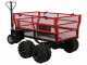 GeoTech-Pro E-Truck 600 - Chariot-remorque &eacute;lectrique &agrave; batterie 48V 15Ah