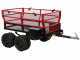 GeoTech-Pro E-Truck 600 - Chariot-remorque &eacute;lectrique &agrave; batterie 48V 15Ah